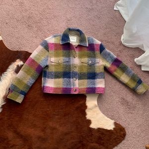 ARITZIA WILFRED FREE CROPPED JACKET